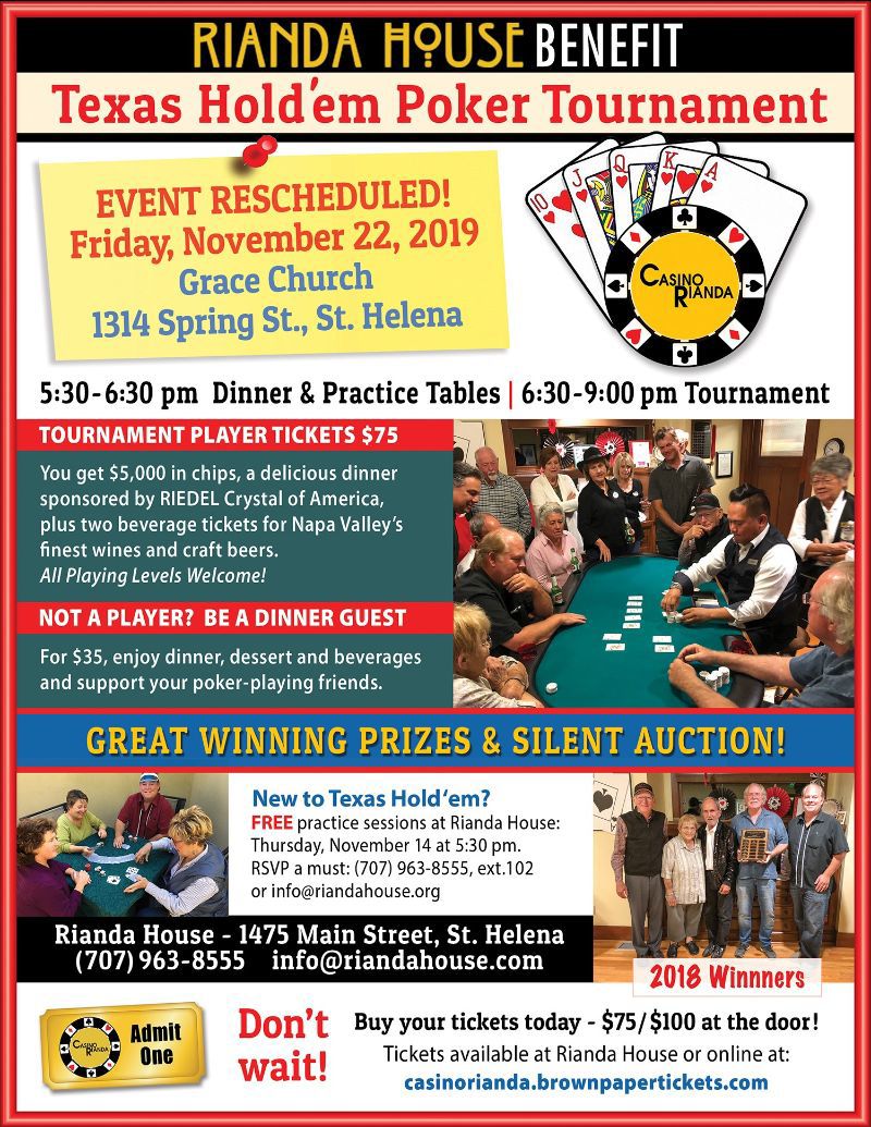 10th Annual Casino Rianda Announcment